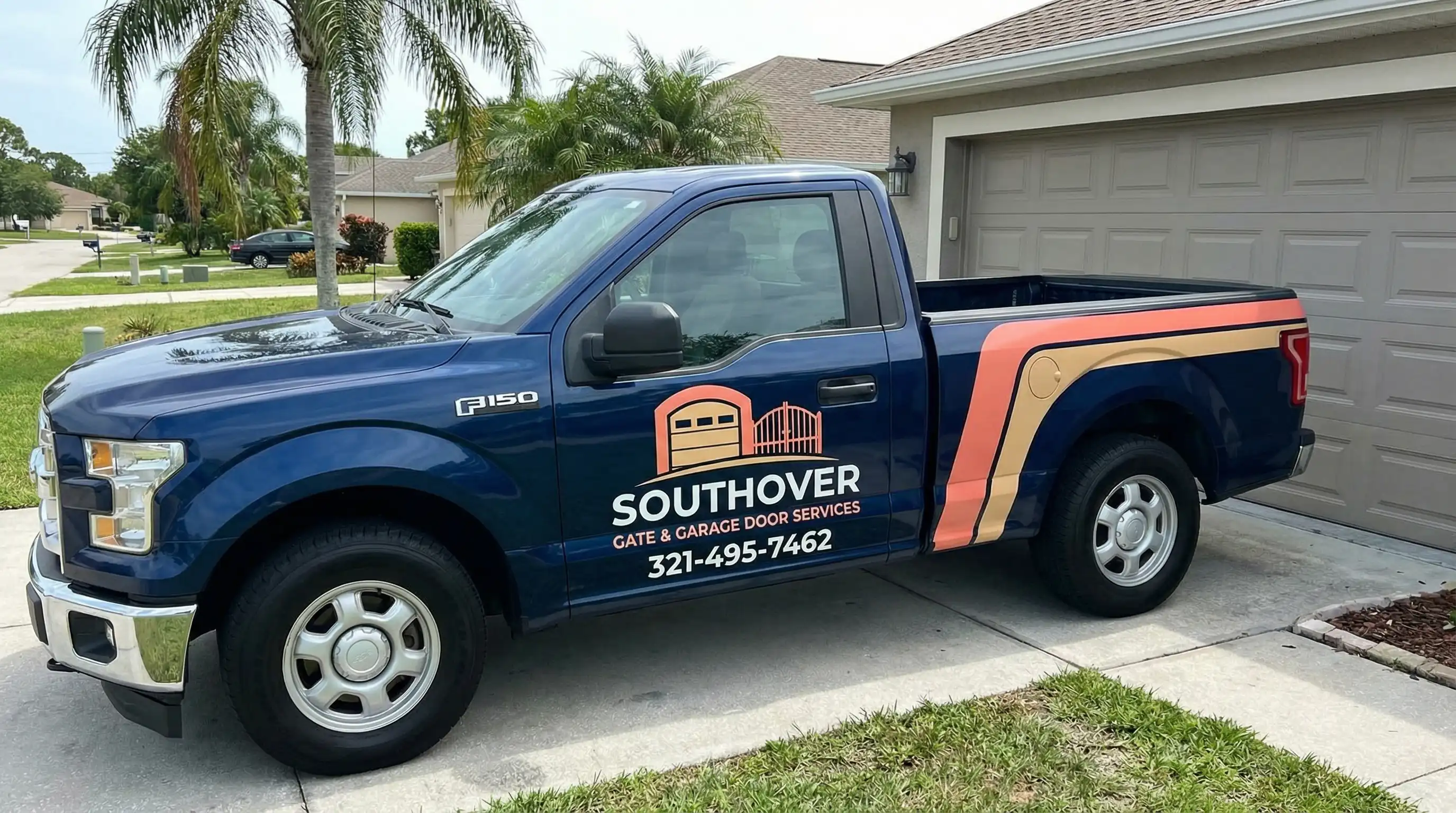 Garage door repair service in Palm Bay, Florida